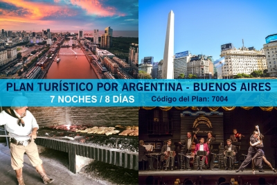 PLAN TURÍSTICO POR ARGENTINA - BUENOS AIRES