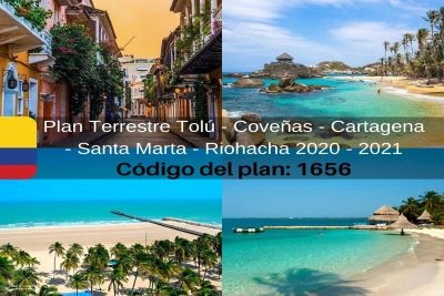 Plan Terrestrte Medellín – Tolú – Coveñas – Cartagena – Santa Marta – Riohacha