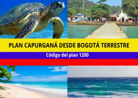 Plan Capurganá desde Bogotá & Medellín Terrestre - 3 noches 4 días