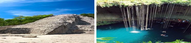 tour 4 X 1 tolum coba cenote playa del carmen cancun