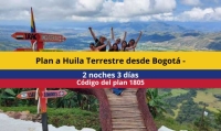 Plan a Huila Terrestre desde Bogotá - 3 Días 2 Noches