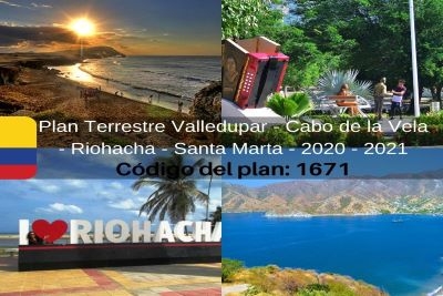Plan Terrestre Valledupar – Cabo de la Vela – Riohacha – Santa Marta