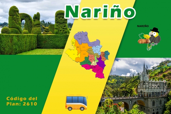 Plan a Nariño desde el aeropuerto de pasto o la terminal de buses - Pasto 2022 - 3 noches 4 días