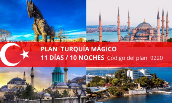 Plan Turquía Mágica 10 noches 11 días