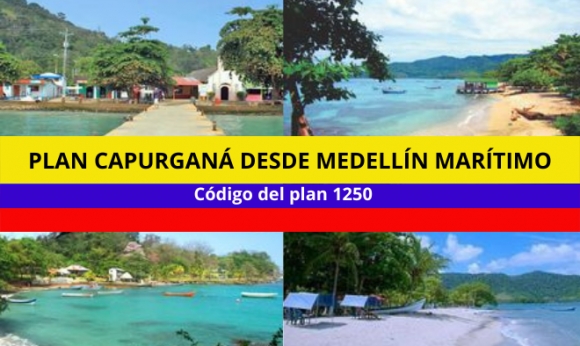 Planes a Capurganá desde Necoclí - Marítimo 3 y 4 noches - 2023