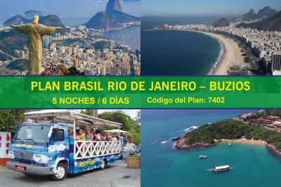 PLAN BRASIL RIO DE JANEIRO – BUZIOS