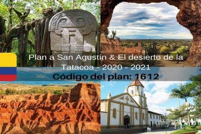 Plan a San Agustín y desierto de la Tatacoa -