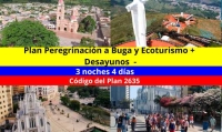 Plan Peregrinación a Buga y Ecoturismo - 4 Días 3 Noches + Desayunos