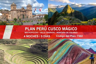 PLAN PERÚ CUSCO MÁGICO COMPLETO 2023 - 2024