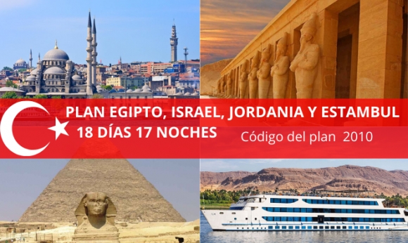 Plan Egipto, Israel, Jordania y Estambul 18 días